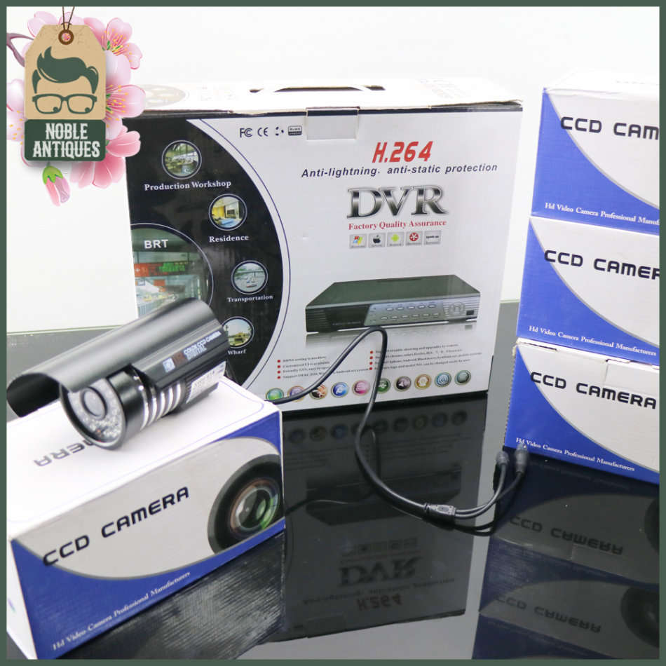 Boxed Complete DVR and 4 HD Cameras, All Cables and Fittings Incl.)