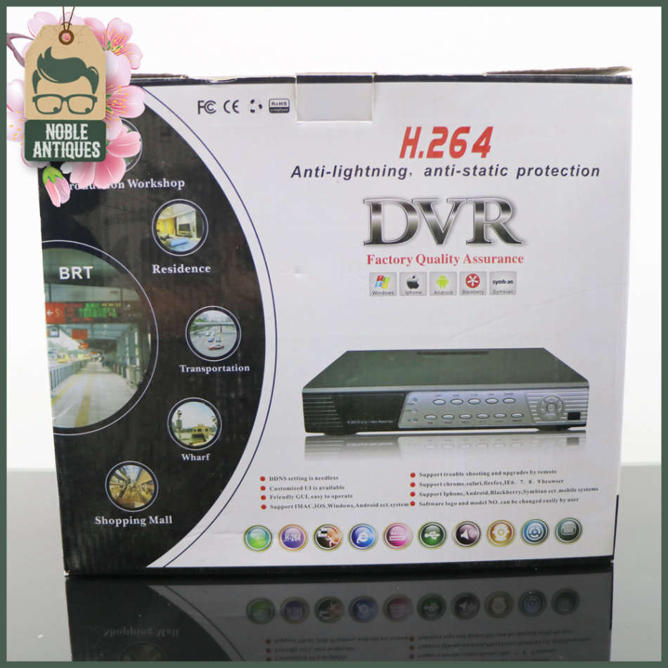Boxed Complete DVR and 4 HD Cameras, All Cables and Fittings Incl.)