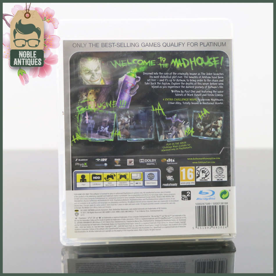 Original PS3 Batman Arkham Asylum!!!