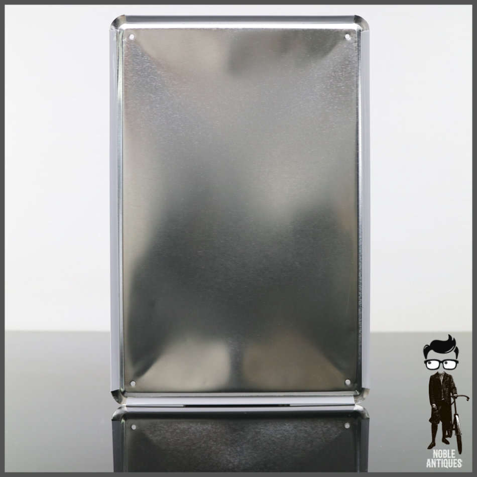 Vintage Styled Lithographed Beveled Metal USSR Lada Sign!!! 300mm x 200mm