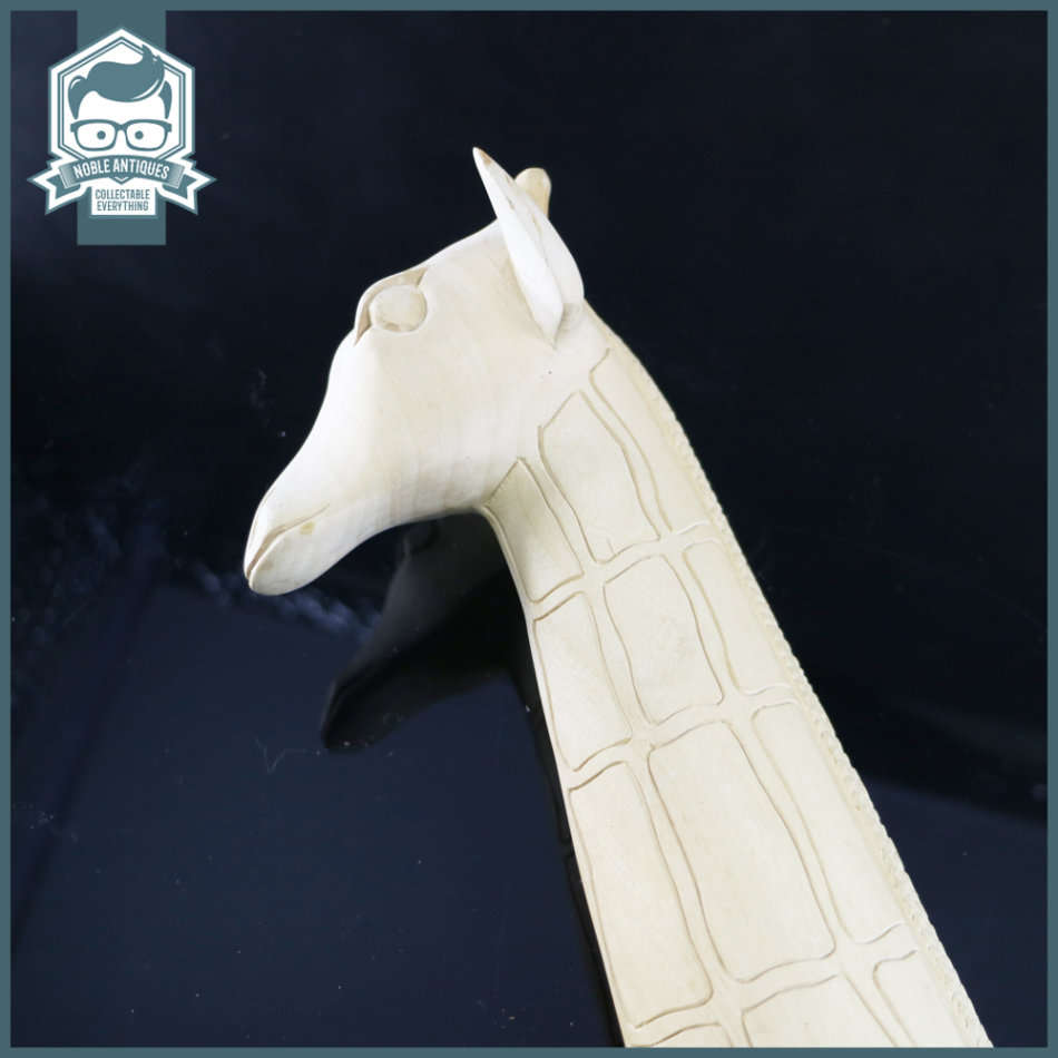 Large Hand Crafted Wood Giraffe Neck and Head!!! 800mm Tall