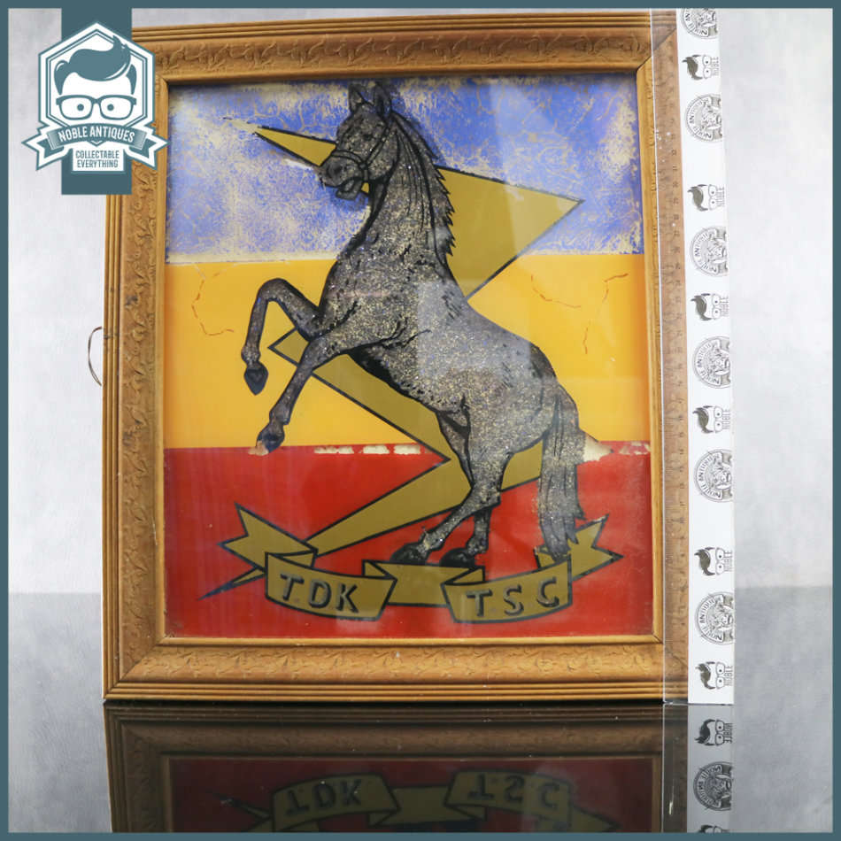 Original Framed Vintage Handcrafted TDK TSC Poster!!!