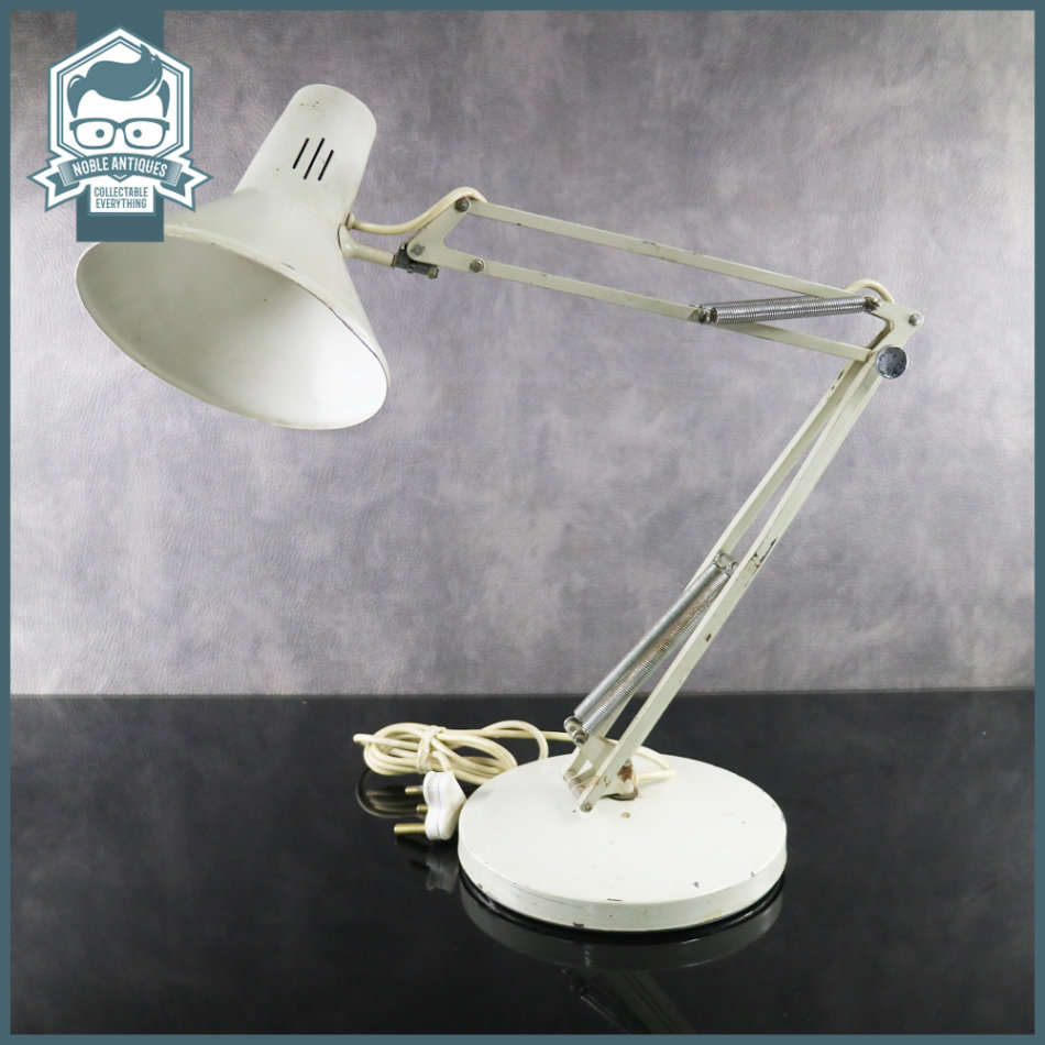 Original Vintage US Patent Industrial Swing Arm Drafting Lamp!!!!