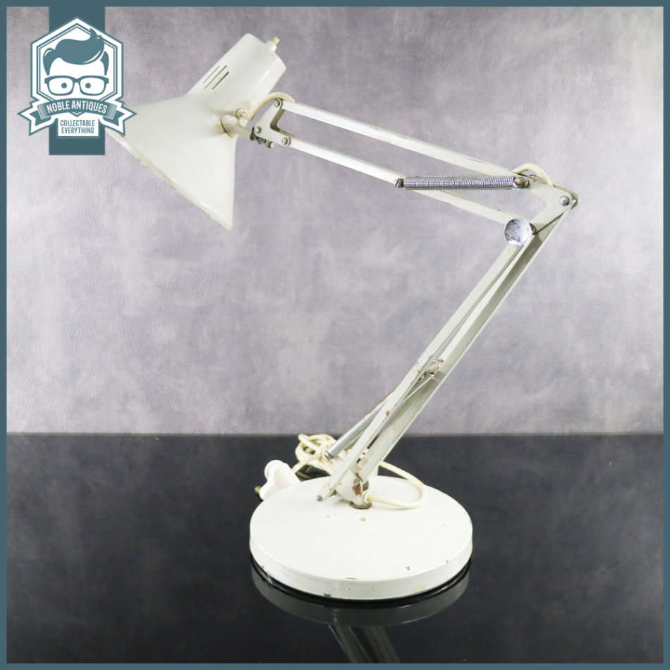 Original Vintage US Patent Industrial Swing Arm Drafting Lamp!!!!