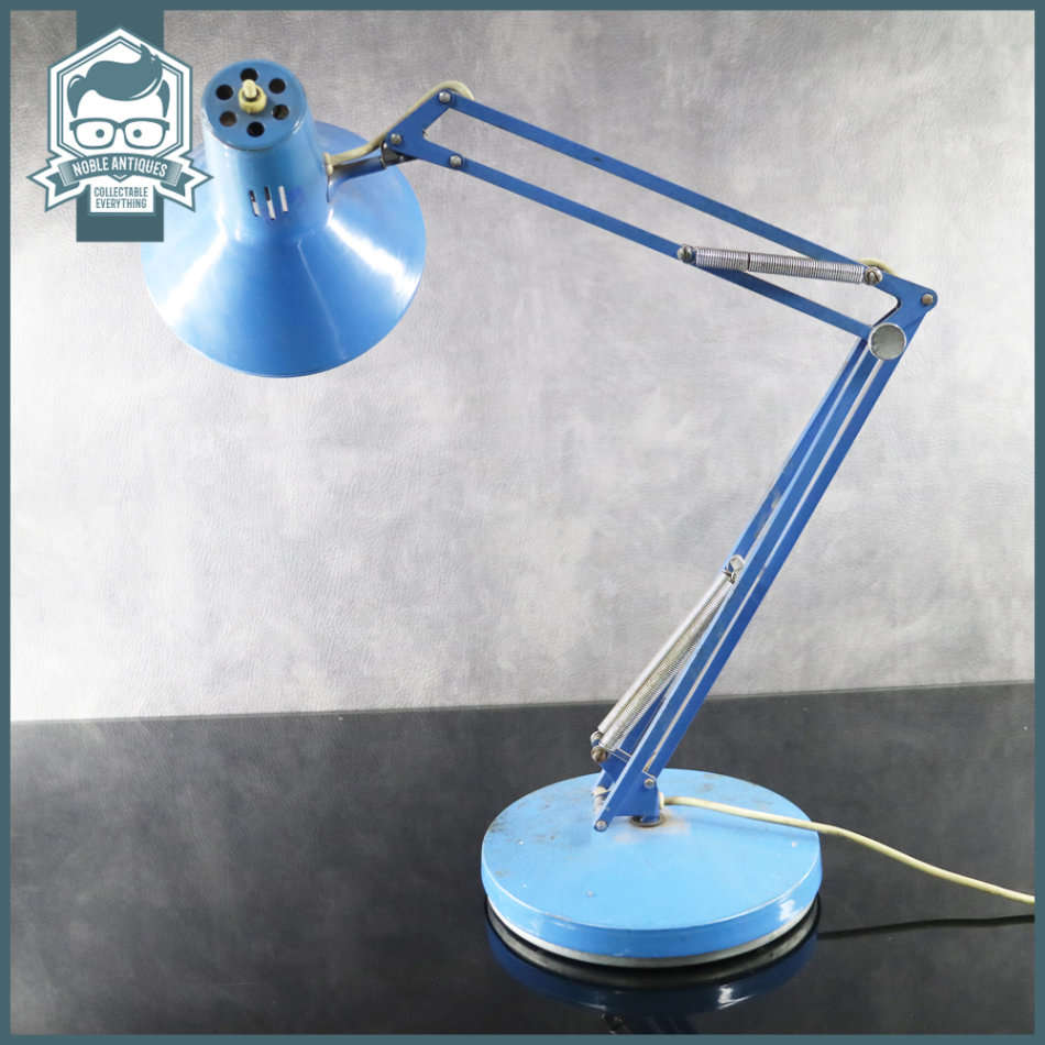 Original Vintage US Patent Industrial Swing Arm Drafting Lamp!!!!