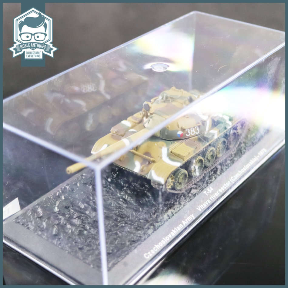 Highly Detailed Die Cast T-54 Tank Czechoslovakia 1976