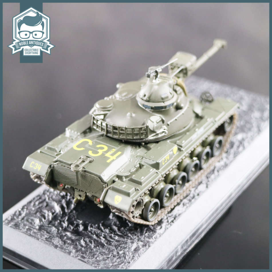 Highly Detailed Die Cast M48 A3 Patton USMC Vietnam 1968