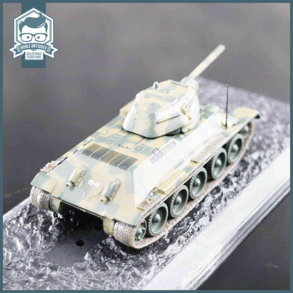 Highly Detailed Die Cast T-34/76 21st Armored Corps USSR 1943