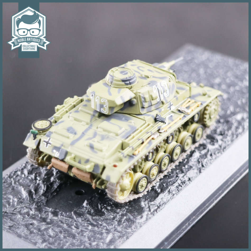 Highly Detailed Die Cast Kpfw. III Ausf.G Lybia 1941