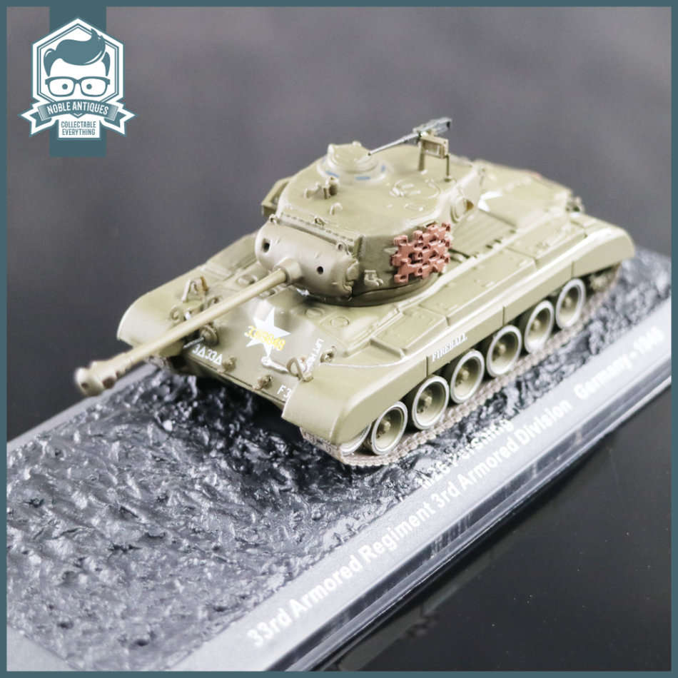 Highly Detailed Die Cast M26 Pershing Germany 1945