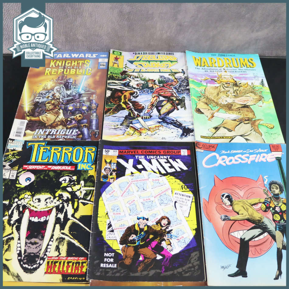 Superhero Comic Book Collection 4 - Bid for 9!!!