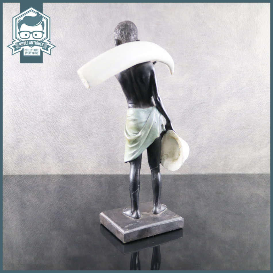 African Elephant Tooth Carrier and Explorer Figurine!!!