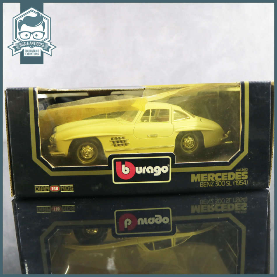 Boxed Die Cast Metal 1954 Mercedes Benz 300SL Scale 1:18!!!