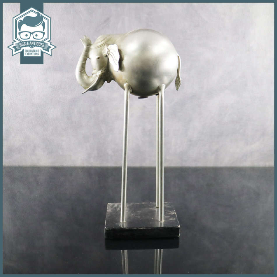 Large Metal Long Legged Elephant Statue!!!