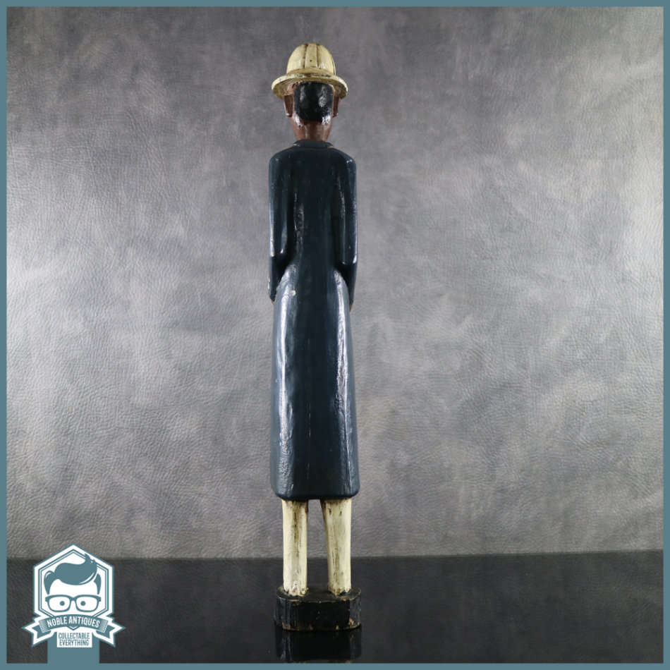 Hand Crafted Wood And Oil Painted Figure!!! Over 50cm Tall!!!