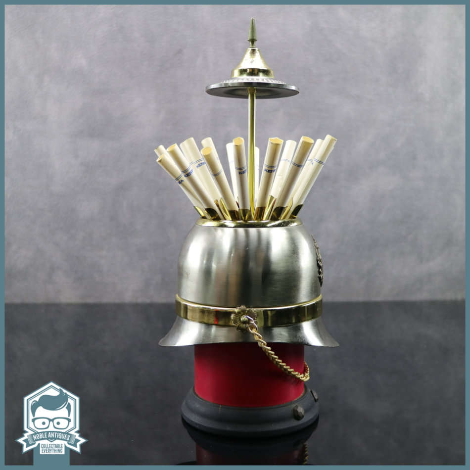 RARE!!! Original Military Helmet Cigarette Dispenser!!!!
