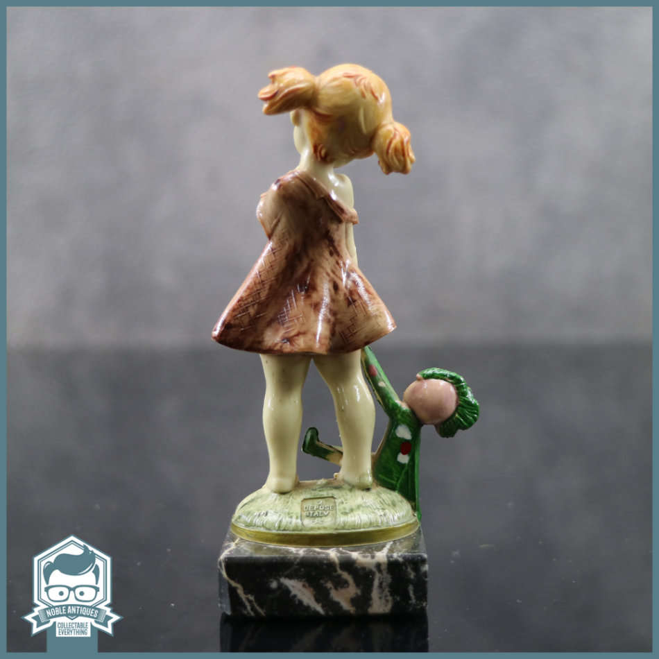 Original Italian Depose Figurine on Marble Base!!!