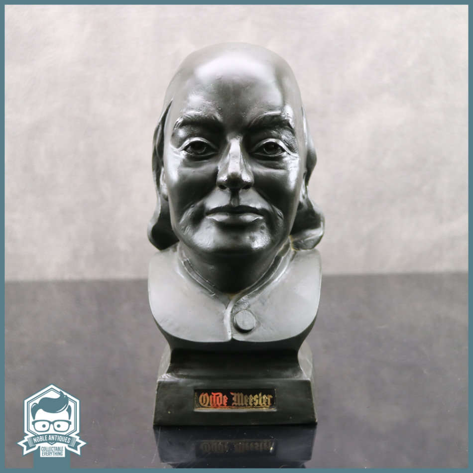 Large Cast Rubber Oude Meester Advertising Bust!!!