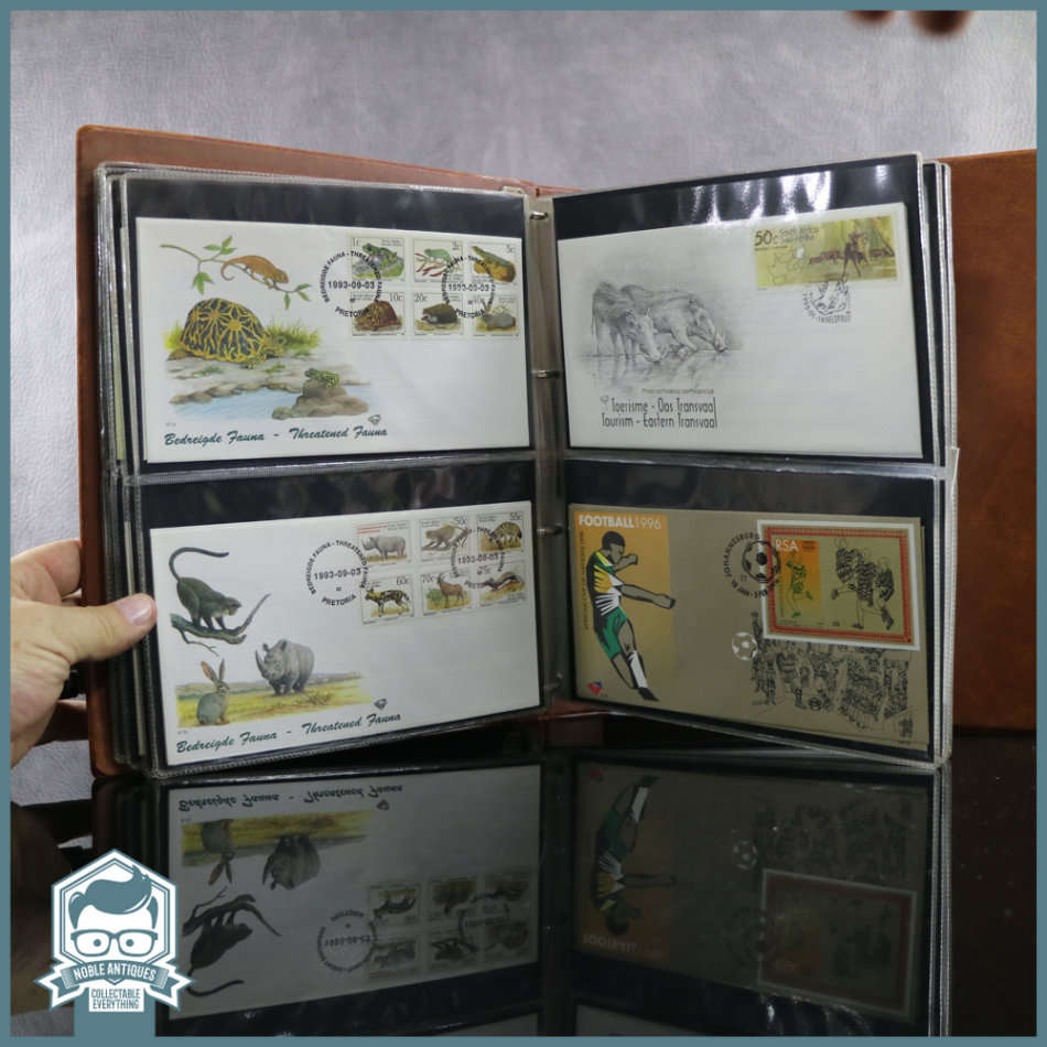 Large South African FDC Collection in FDC Album!!!