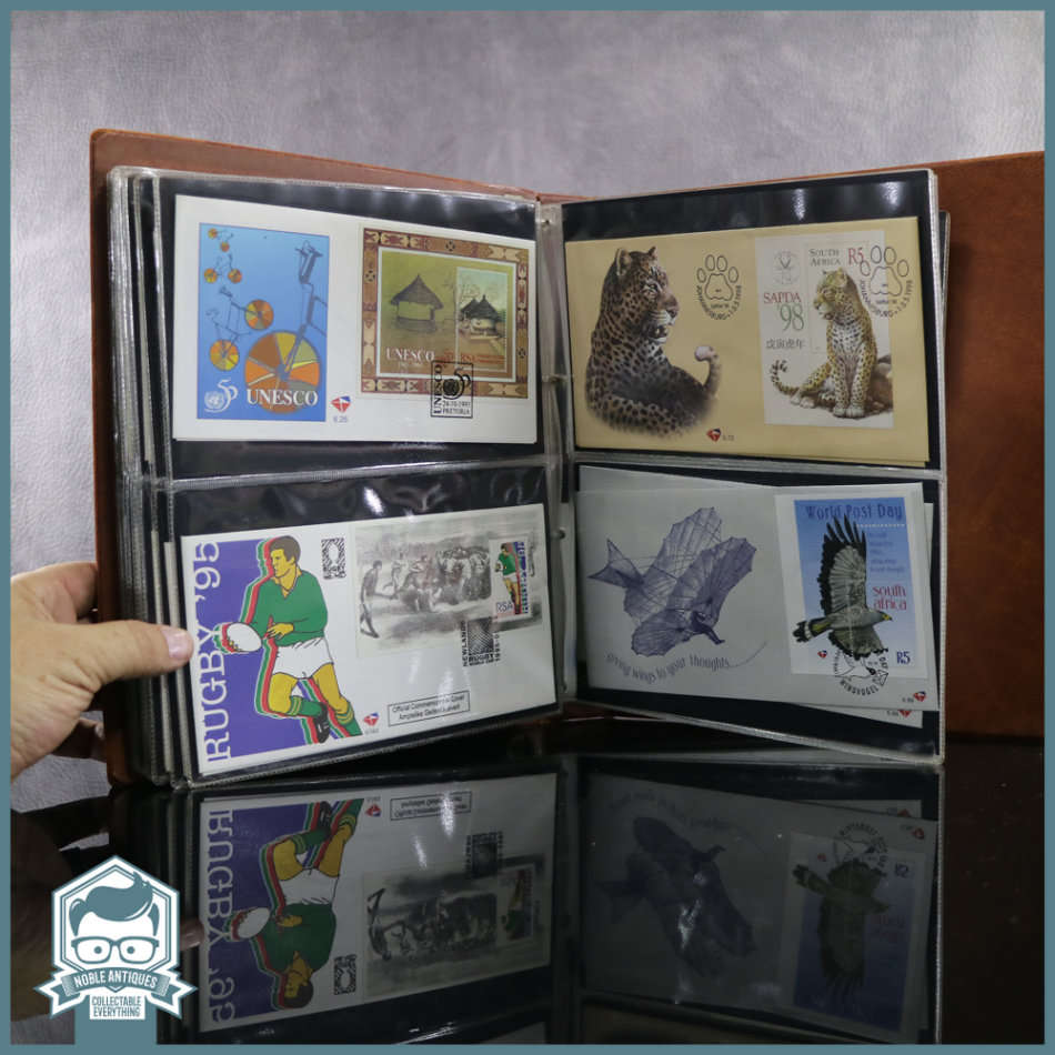 Large South African FDC Collection in FDC Album!!!