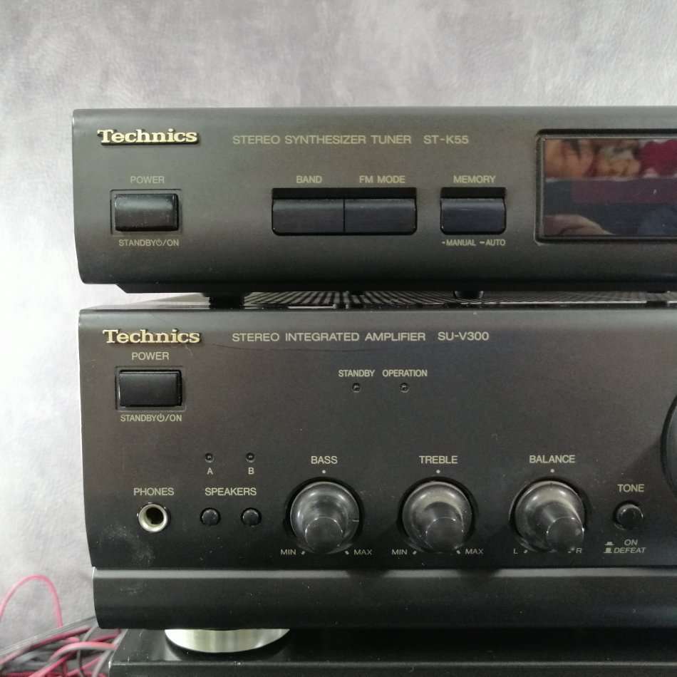 LARGE Original Working Technics Hi-Fi System!!! Very Good Condition!!!