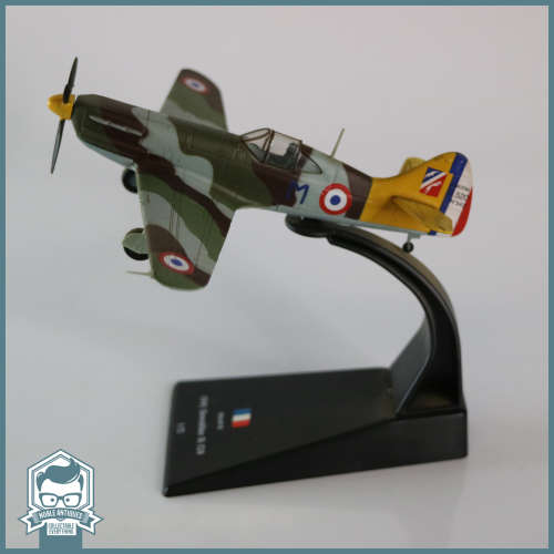 1941 French Dewoitine D520 Scale 1:72 Die Cast Metal Fighter Plane!!!