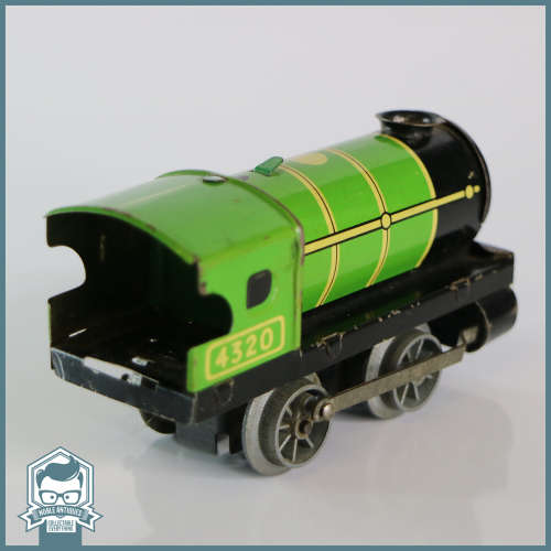 Vintage Lithographed Chad Valley England Tintoy Train!!!