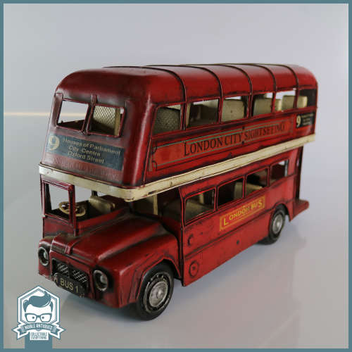 Large Metal/Tin London City Display Bus!!! 320mm!!!