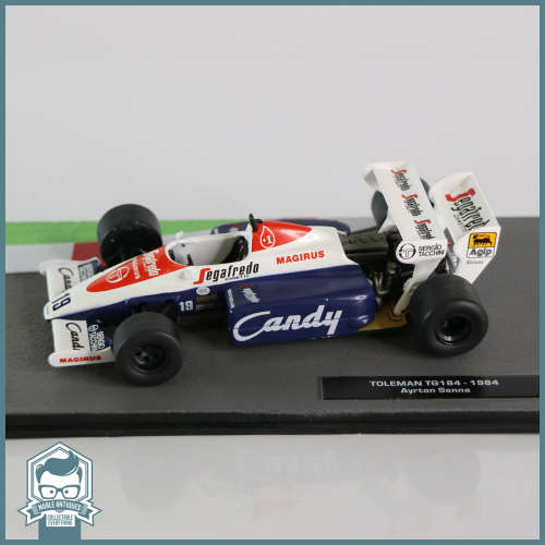 Die Cast Metal Toleman TG184 F1 Racing Car Scale 1:43!!!