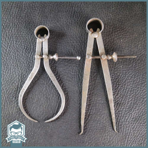 Original Vintage Metal Calipers!!!