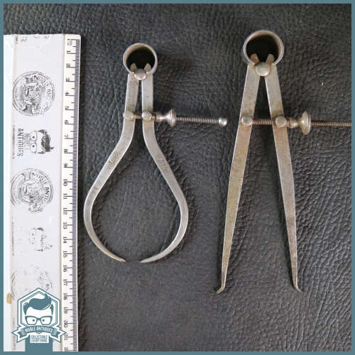 Original Vintage Metal Calipers!!!