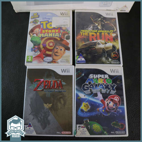 Boxed Original Wii and Games Collection!!! Working!!!