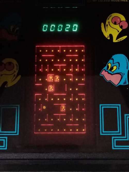 SUPER RARE!!! Original 100% Functional and Serviced 1981 Coleco Packman Desktop Game!!!