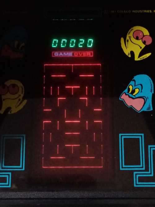 SUPER RARE!!! Original 100% Functional and Serviced 1981 Coleco Packman Desktop Game!!!