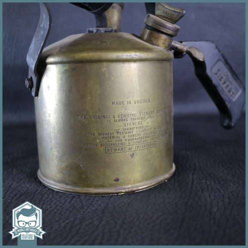 Vintage Original Brass and Bakelite Sievert 543 Primus Made in Sweden!!!