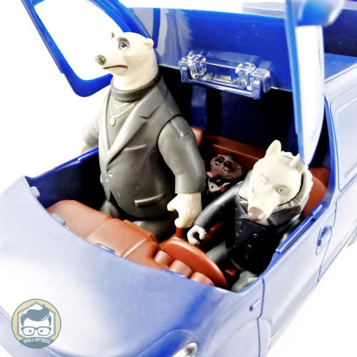 Super Cool!!! Large Original TOMY Mr. Otterton`s Cature Vehicle and Figurines!!!
