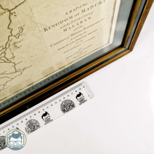 Antique Framed Kingdom of Madura Map - By Thomas Jefferys Circa 1700`s!!!