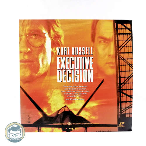 Vintage Large LASERDISC - Executive Decision, Like New