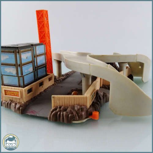 Vintage Micro Machines Construction Zone Diorama!!!