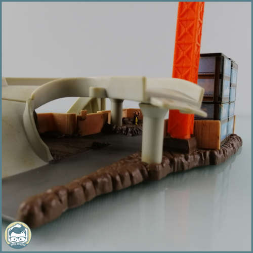 Vintage Micro Machines Construction Zone Diorama!!!