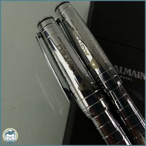 Highly Quality Boxed Inscribed Balmain Pen and Pencil Set!!!