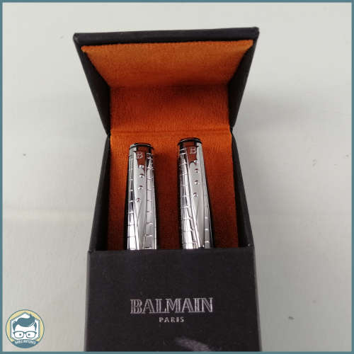 Highly Quality Boxed Inscribed Balmain Pen and Pencil Set!!!