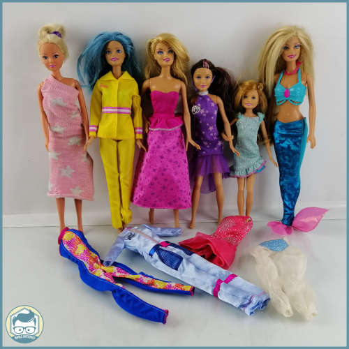 Original Barbie and Steffi Doll and Clothing Collection!!! Bid For All!!