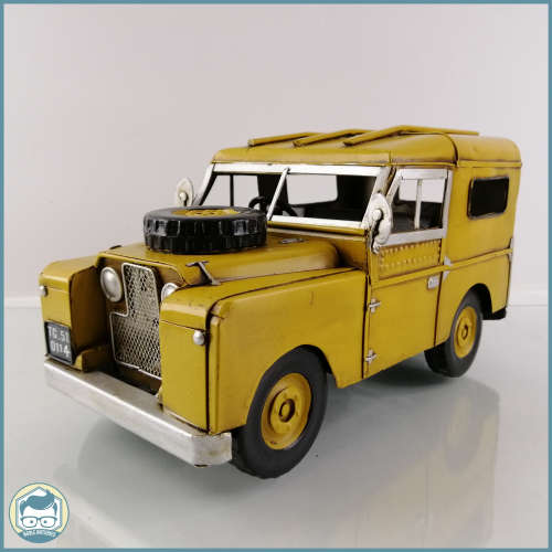 Large Land Rover 1 Pressed Metal Tin Display Car!!!