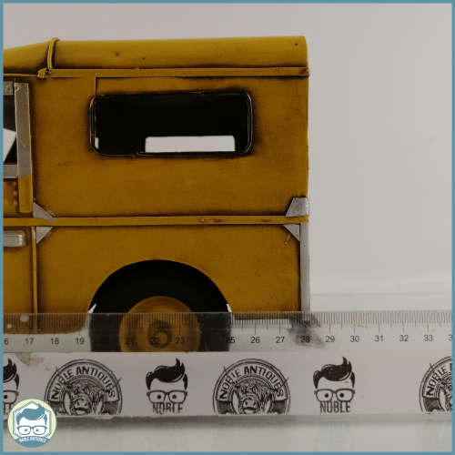 Large Land Rover 1 Pressed Metal Tin Display Car!!!