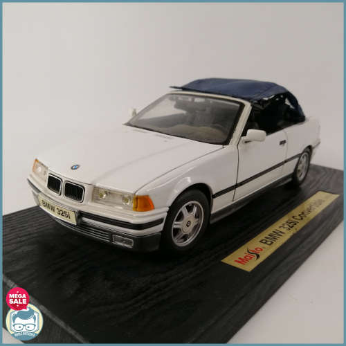 Large Highly Detailed Die Cast Metal Maisto 1993 BMW 325i Convertible Scale 1:18!!!
