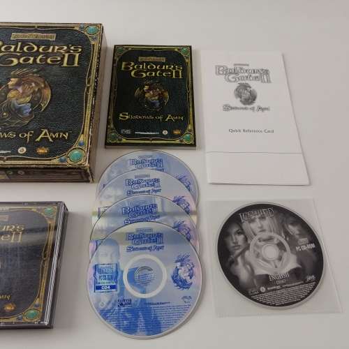 Original Boxed 2000 Baldur`s Gate II: Shadows of Amn!!! PC