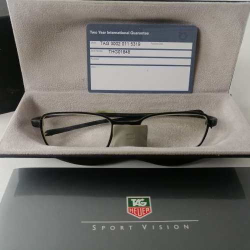 Original Boxed TAG Heuer Spectacle Frames - Fantastic Condition!!!