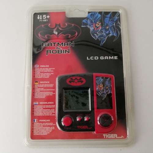 Original Sealed 1998 Tiger Batman and Robin LCD Game!!