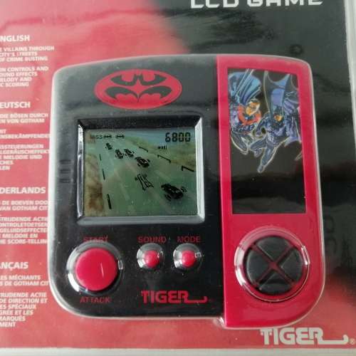 Original Sealed 1998 Tiger Batman and Robin LCD Game!!